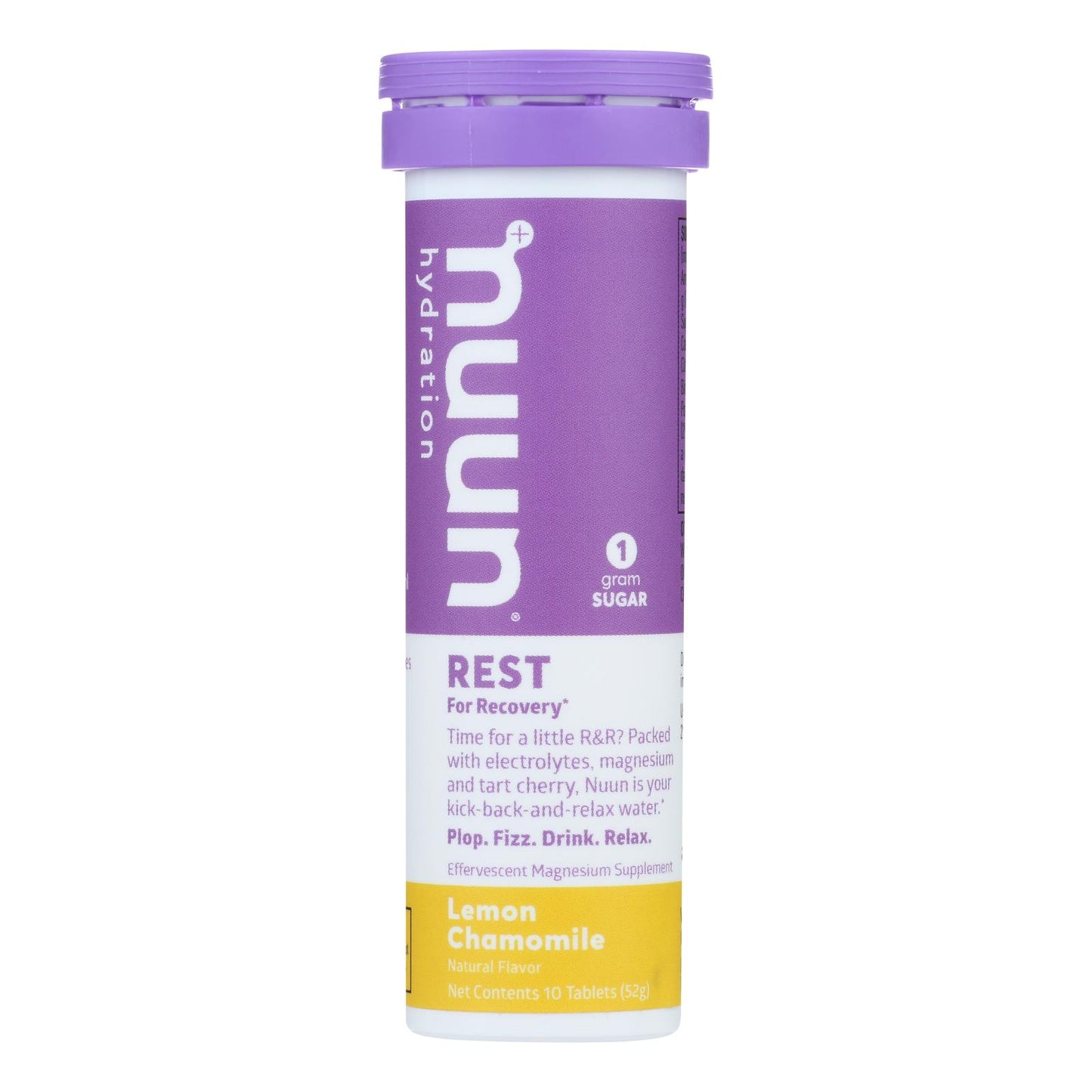 Nuun Hydration - Drink Tab Rest Lemon Chamom - Case of 8 - 10 Tablets