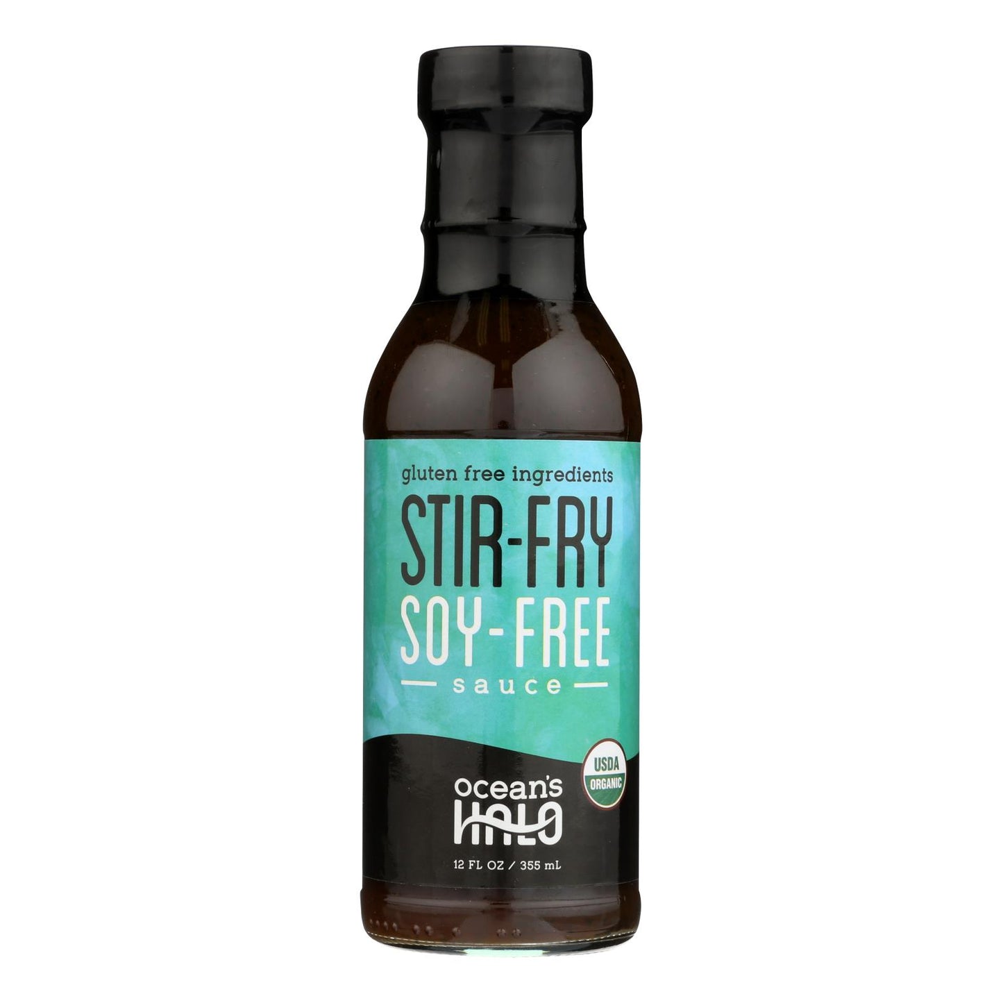 Ocean's Halo Stir-Fry Soy-Free Sauce - Case of 6 - 12 Fluid Ounce