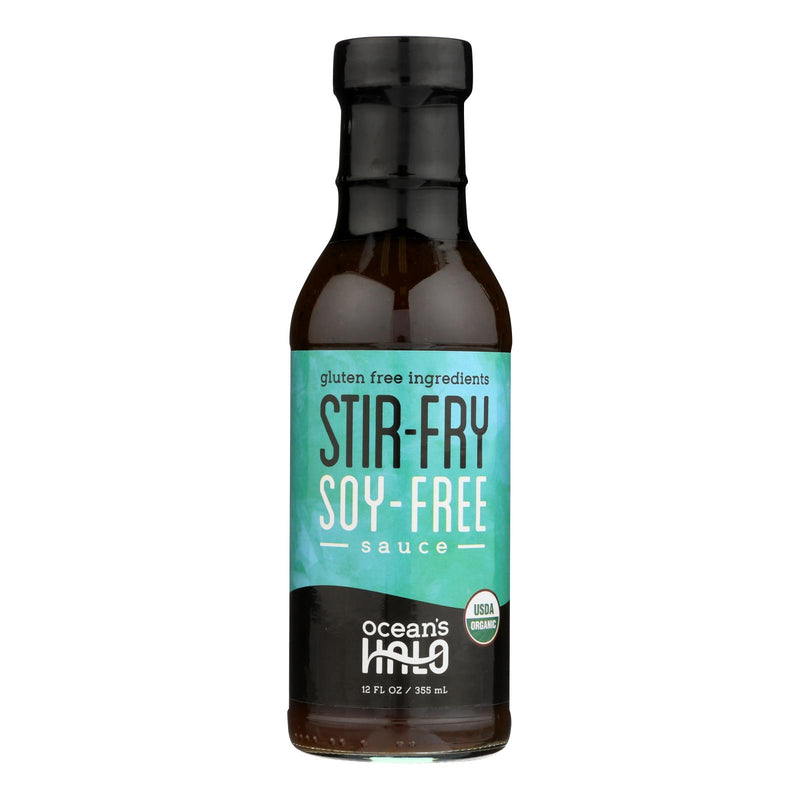 Ocean's Halo Stir-Fry Soy-Free Sauce - Case of 6 - 12 Fluid Ounce