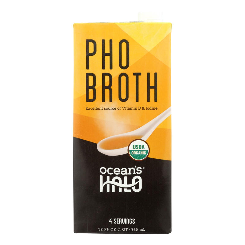 Ocean's Halo Pho Broth - Case of 6 - 32 Fluid Ounce