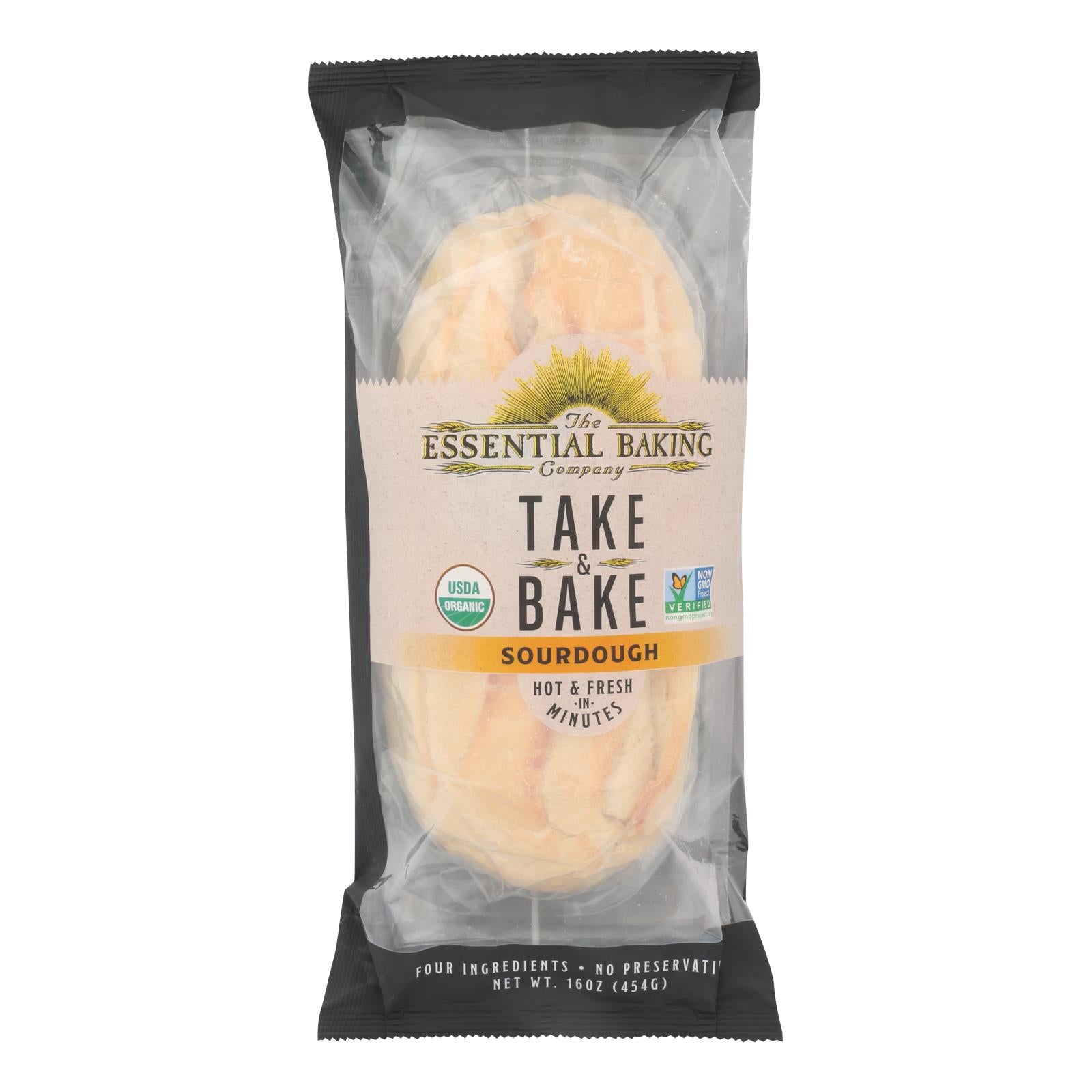 Essential Baking Company - Brd Tk&bake Sourdough - Case of 16 - 16 Ounce