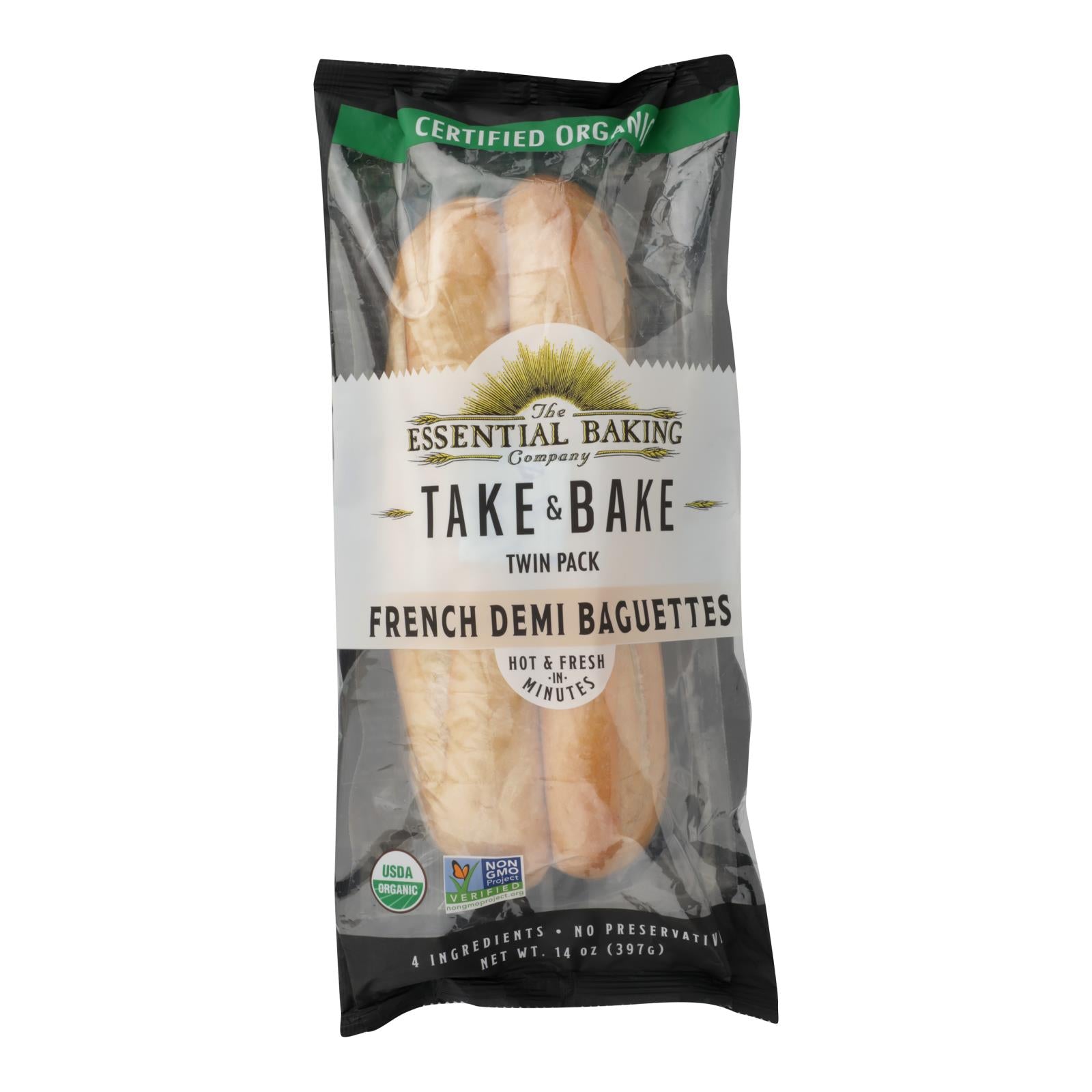 Essential Baking Company - Brd Tk&bake French - Case of 14 - 14 Ounce