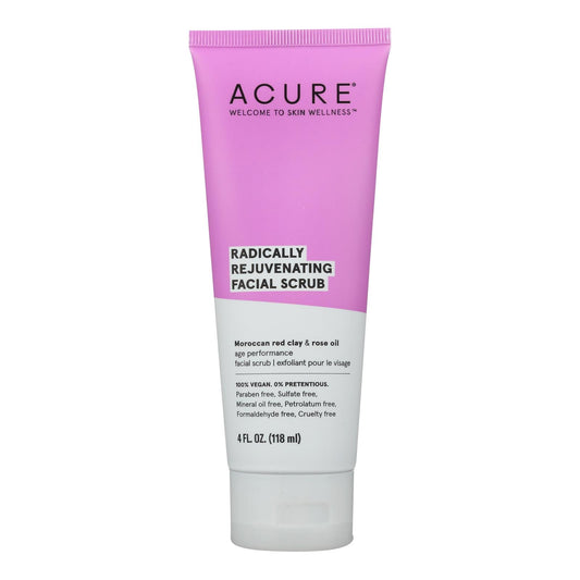 Acure - Scrub - Facial - Pore Minimize - 4 fl Ounce