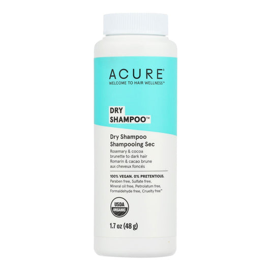 Acure - Shampoo - Organic - Dry - Brnt - Dark - 1.7 Ounce