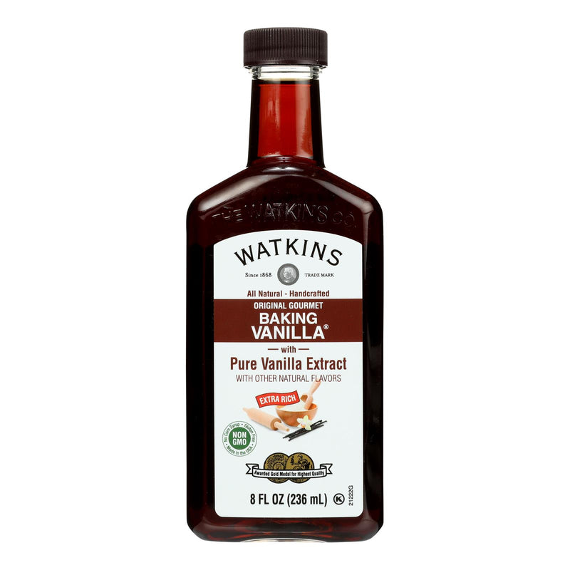 J. R. Watkins Original Gourmet Baking Vanilla  - 1 Each - 8 Fluid Ounce