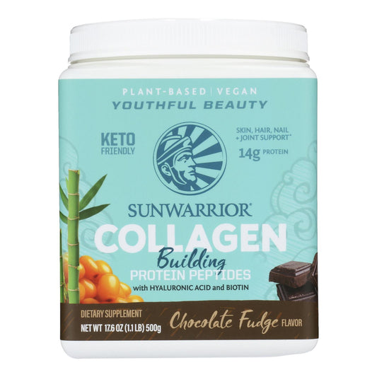 Sunwarrior - Collagen Chocolate - 1 Each - 17.6 Ounce