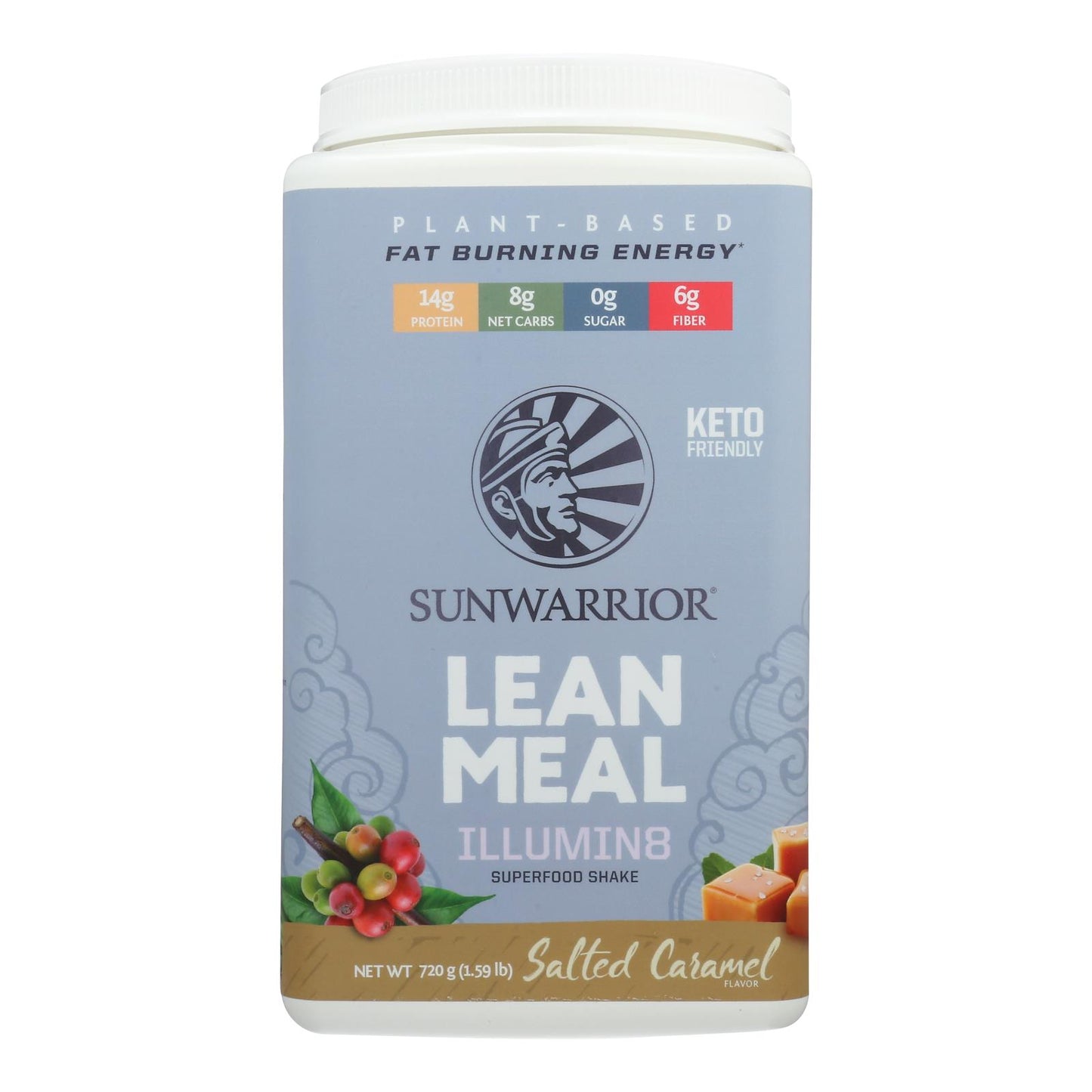 Sunwarrior - Illumin8 Salted Caramel Ml Rpl - 1 Each-25.3 Ounce