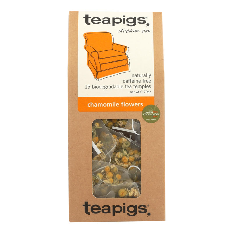 Teapigs Tea - Chamomile Flowers - Case of 6 - 15 count