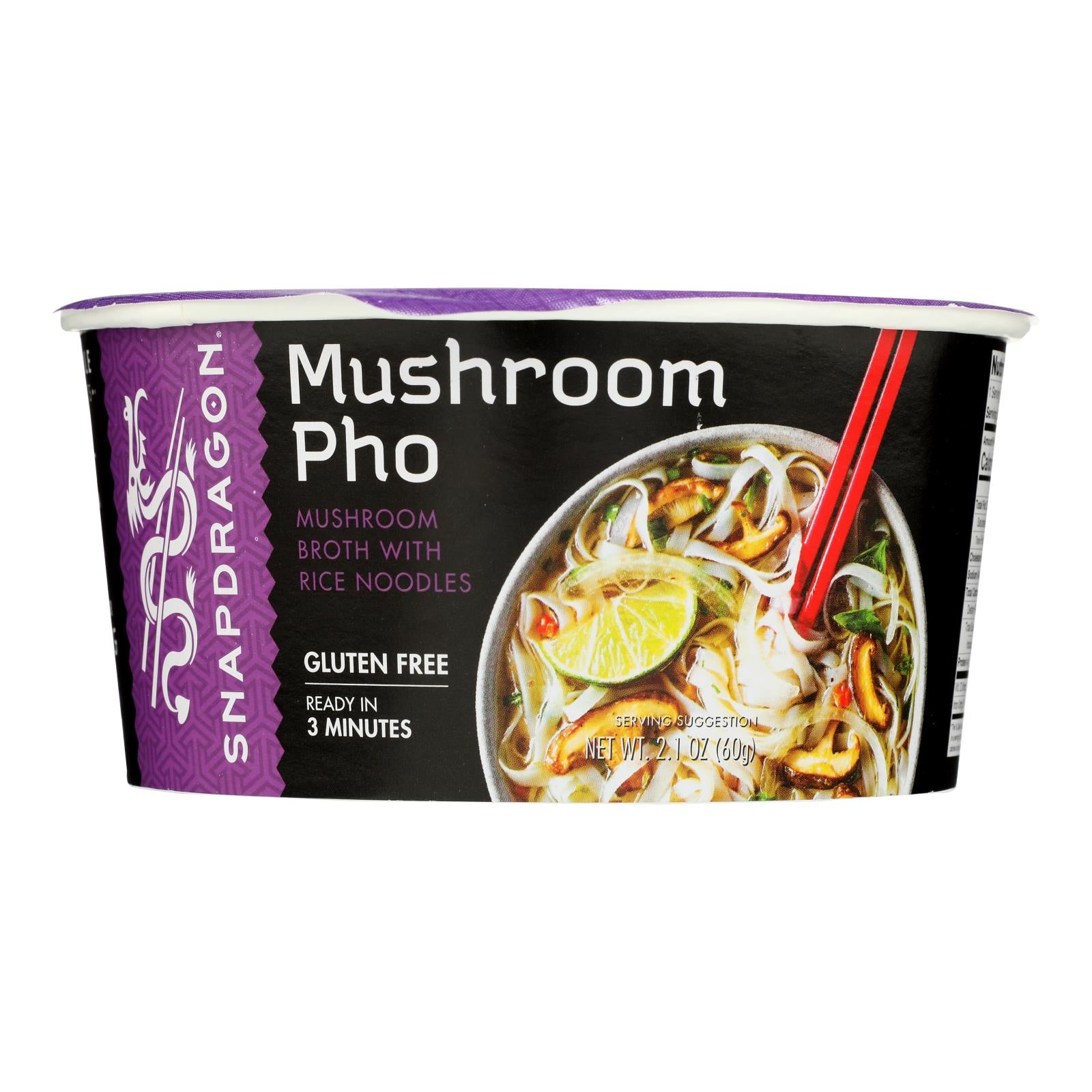 Snapdragon Mushroom Vietnamese Pho - Case of 6 - 2.1 Ounce