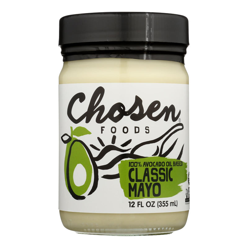 Chosen Foods Avocado Oil - Mayo - Case of 6 - 12 Ounce.