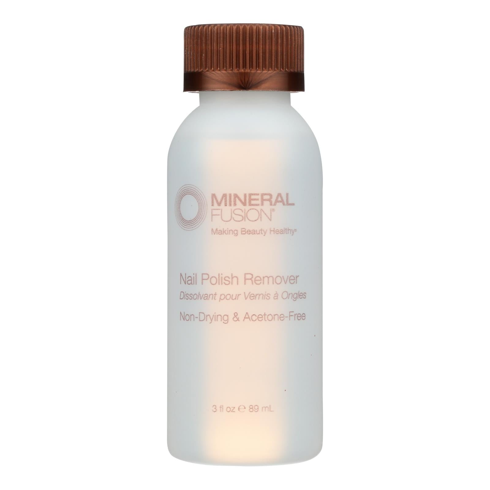 Mineral Fusion - Polish Remover Nail Mini - 1 Each-3 Fluid Ounce