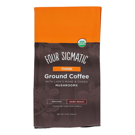 Four Sigmatic - Coffee Mushroom Lnsmn Mushroom - Case of 8-12 Ounce