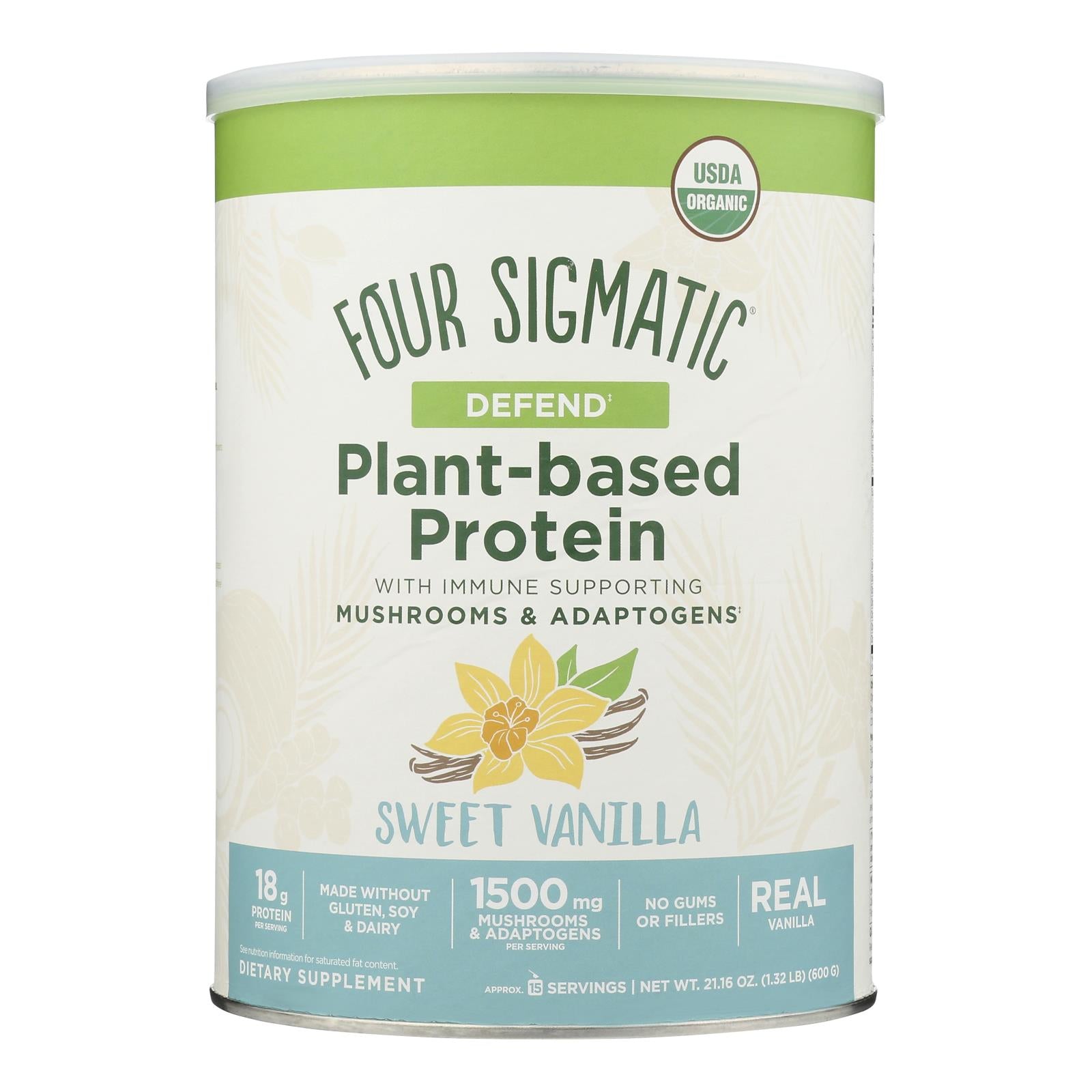 Four Sigmatic - Protein Plnt Bs Sweet Vnla - 1 Each-21.16 Ounce