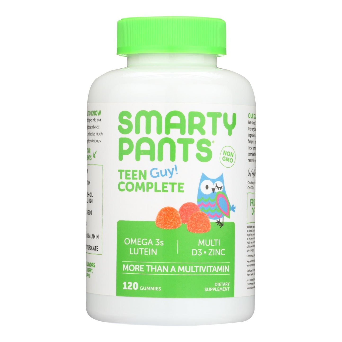 Smartypants Gummy Multivitamin -Teen Guy Complete - 120 count