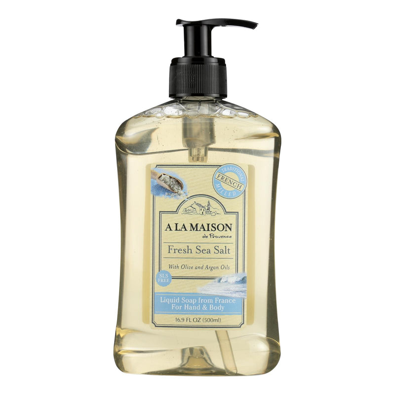 A La Maison - French Liquid Soap - Fresh Sea Salt - 16.9 Ounce