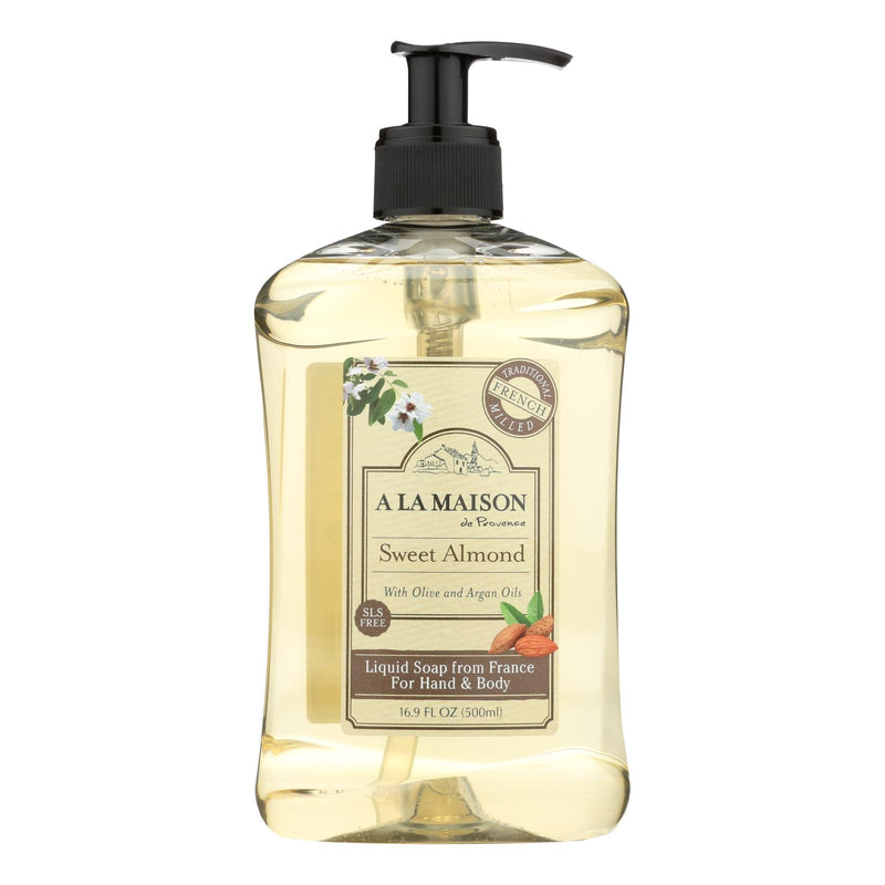 A La Maison - French Liquid Soap - Sweet Almond - 16.9 fl Ounce