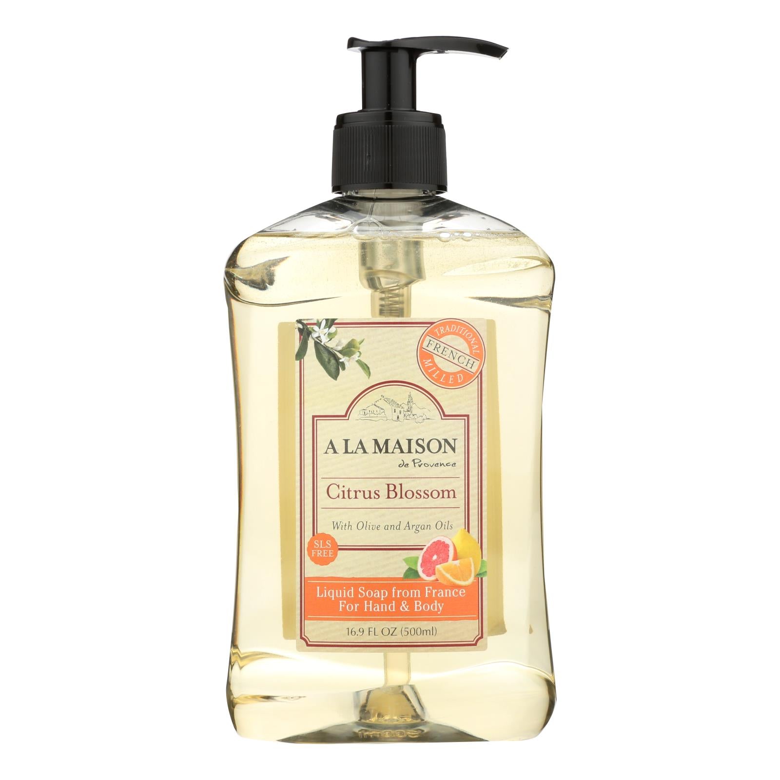 A La Maison - Liquid Hand Soap - Citrus Blossom - 16.9 fl Ounce.