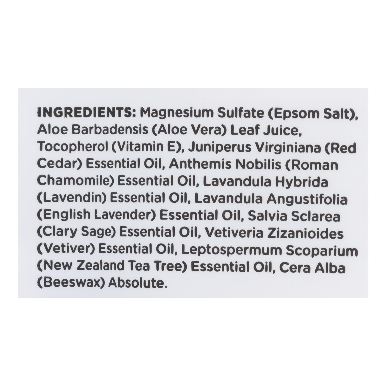 Epsoak - Epsm Salt Ceo Soothe/calm - Case of 6 - 2 LB