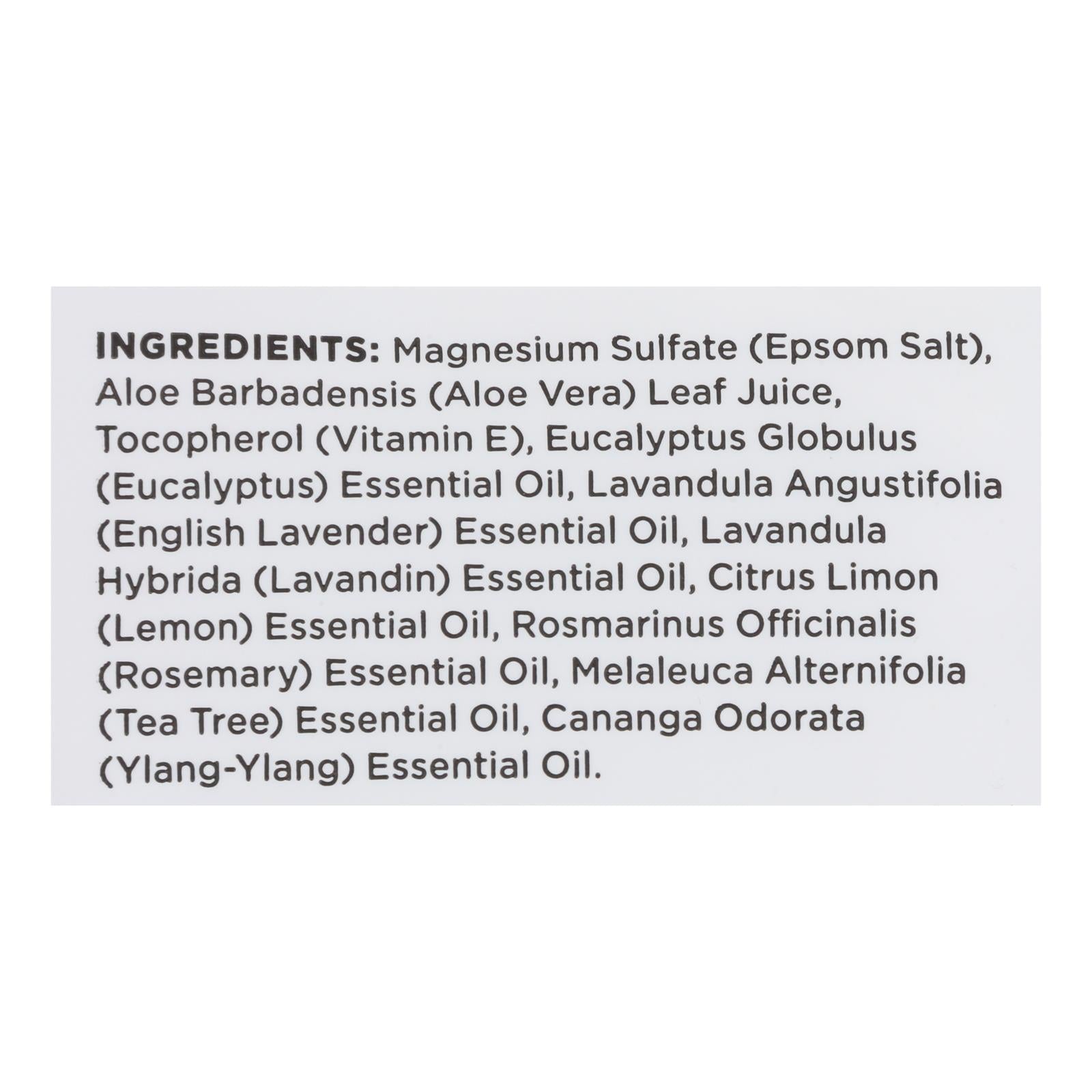 Epsoak - Epsm Salt Eeo Dtox/cleanse - Case of 6 - 2 LB