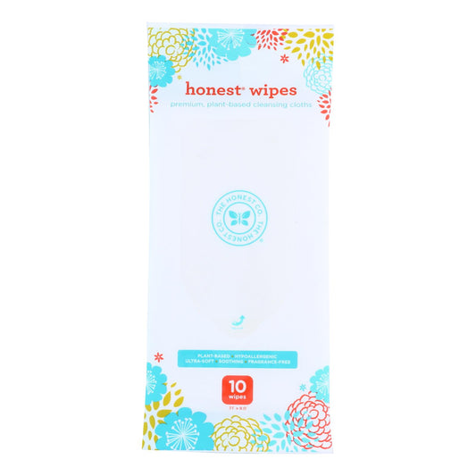 The Honest Company Honest Wipes - Unscented - Baby - Travel Pack - 10 Wipes