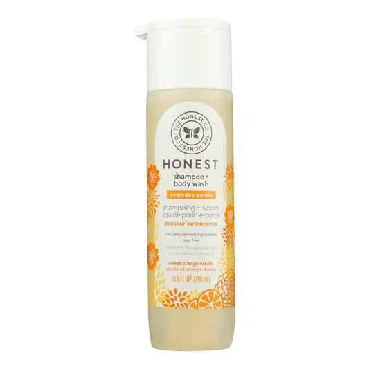 The Honest Company Shampoo and Body Wash - Sweet Orange Vanilla - 10 Fl Ounce.