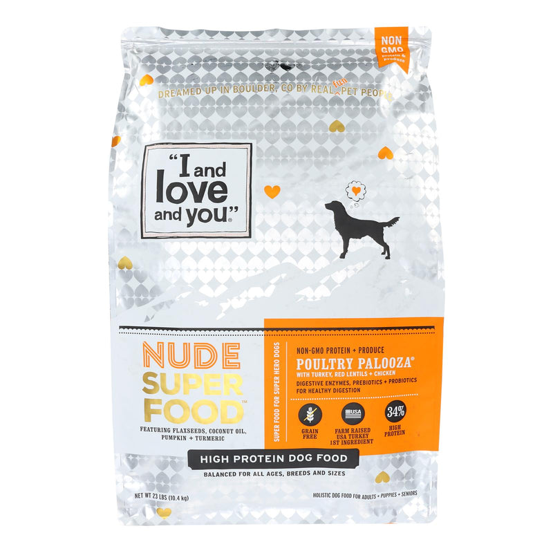 I and Love and You I and Dog Kibble Poultry - 23 lb.