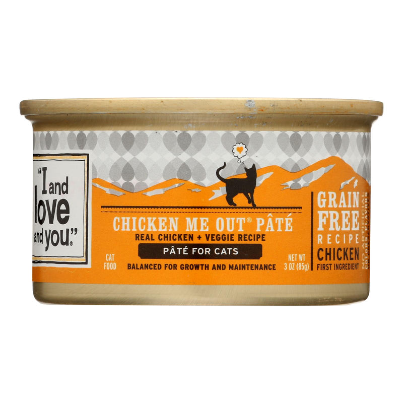 I and Love and You Chicken Me Out - Wet Food - Case of 24 - 3 Ounce.