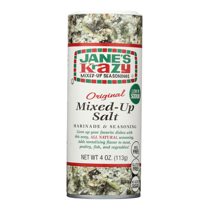 Jane's Original Mixed-Up Salt - Case of 12 - 4 Ounce