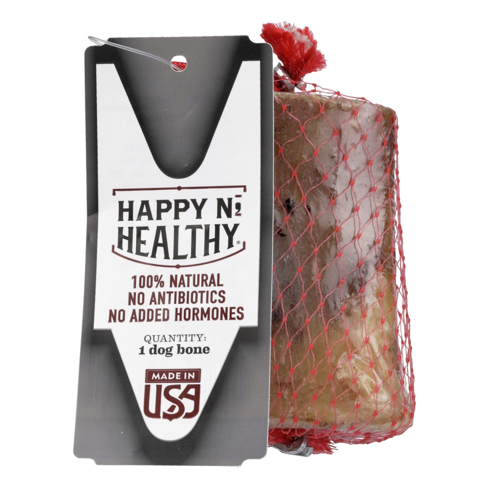 Happy N Healthy Pet - Dog Bone Beef Small - Case of 12 - 1 Count