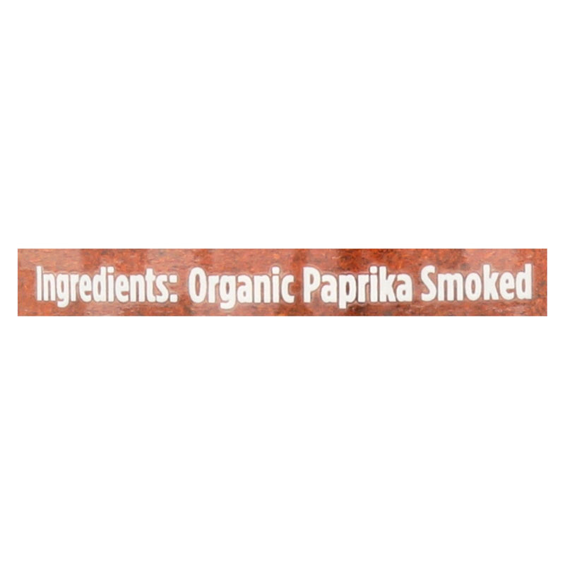 Spicely Organics - Organic Paprika - Smoked - Case of 3 - 1.7 Ounce.