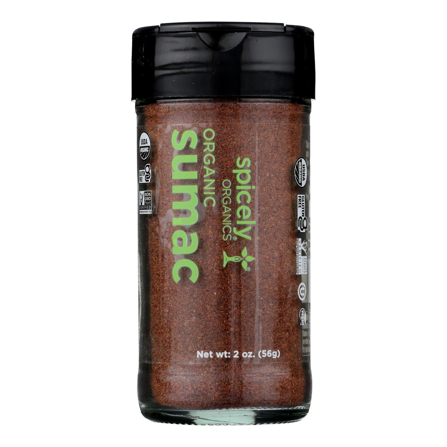 Spicely Organics - Organic Sumac - Case of 3 - 2 Ounce.