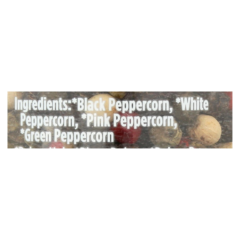 Spicely Organics - Organic Peppercorn - Melange - Case of 3 - 1.6 Ounce.