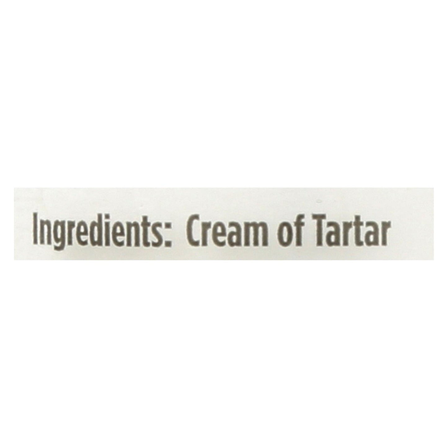 Spicely Organics - Organic Cream of Tartar - Case of 3 - 3 Ounce.