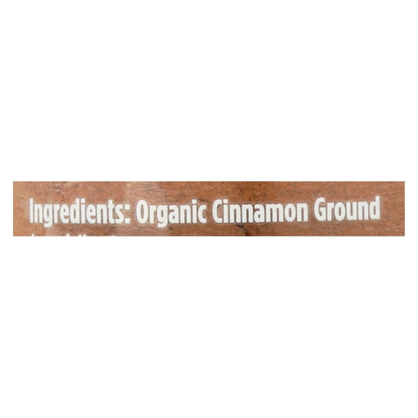 Spicely Organics - Organic Cinnamon - Ground - Case of 3 - 1.4 Ounce.