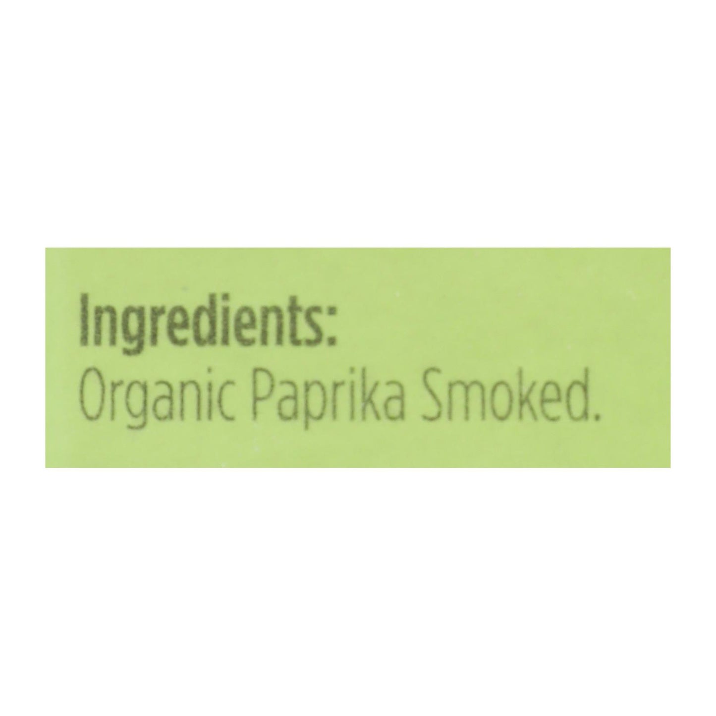 Spicely Organics - Organic Paprika - Smoked - Case of 6 - 0.45 Ounce.