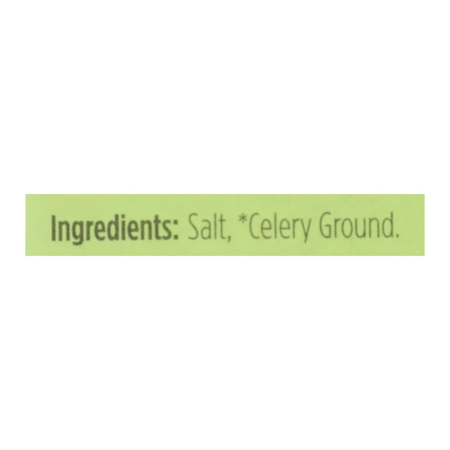 Spicely Organics - Organic Celery Salt - Case of 6 - 0.5 Ounce.