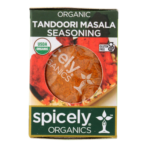 Spicely Organics - Organic Tandoori Masala Seasoning - Case of 6 - 0.45 Ounce.