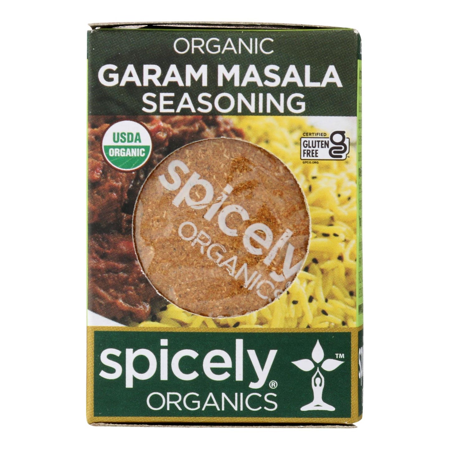 Spicely Organics - Organic Garam Masala Seasoning - Case of 6 - 0.5 Ounce.