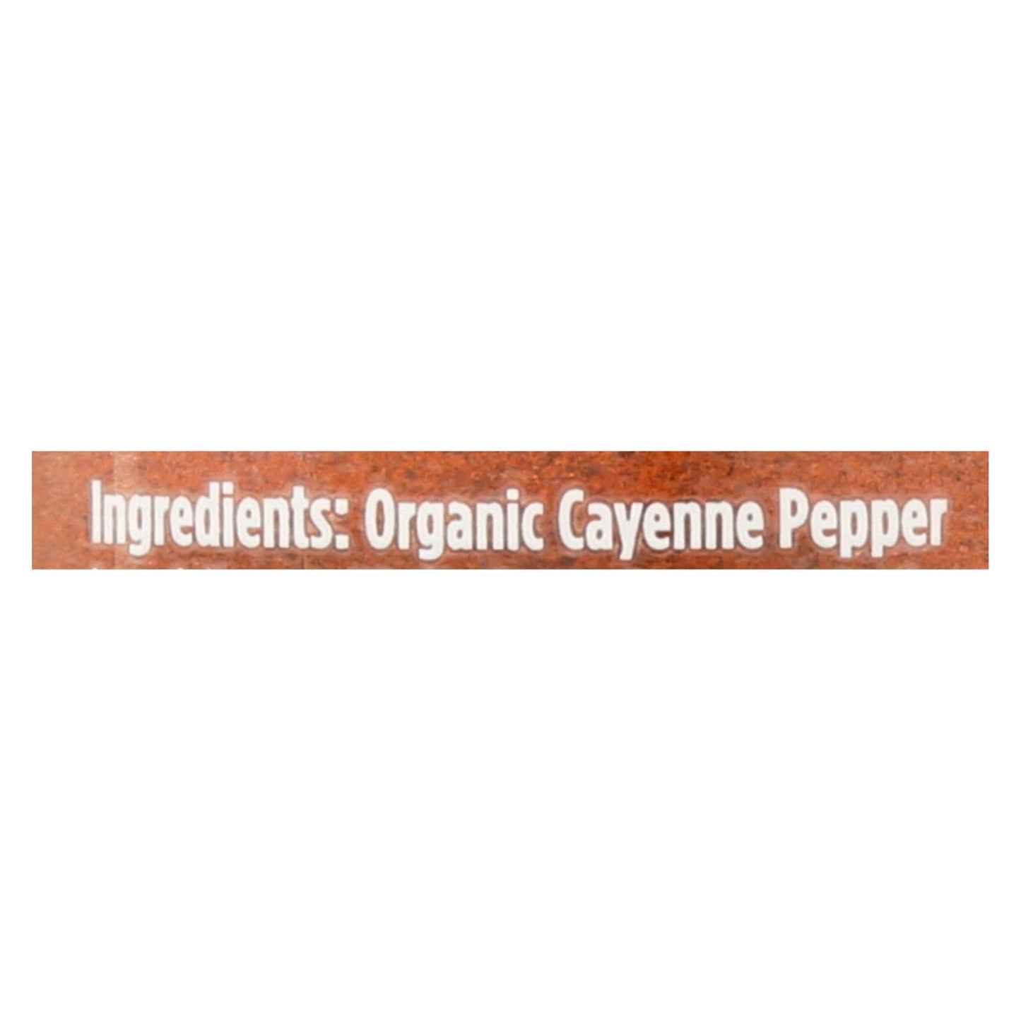 Spicely Organics - Organic Cayenne Pepper - Case of 3 - 1.6 Ounce.