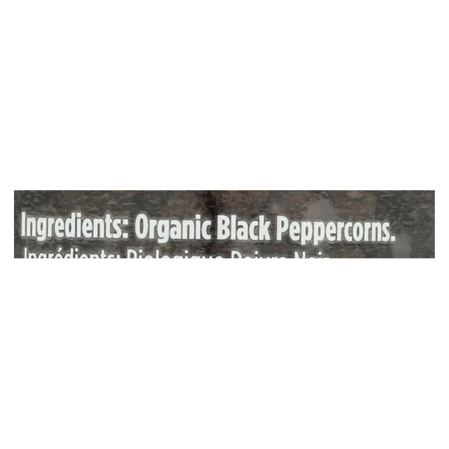 Spicely Organics - Organic Peppercorn - Black Whole - Case of 3 - 1.7 Ounce.