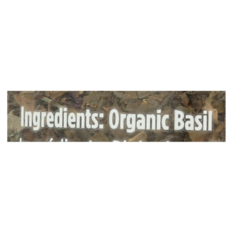 Spicely Organics - Organic Basil - Case of 3 - 0.5 Ounce.