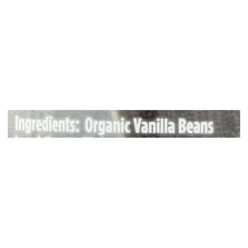 Spicely Organics - Organic Vanilla Bean - Case of 3 - 2 Count