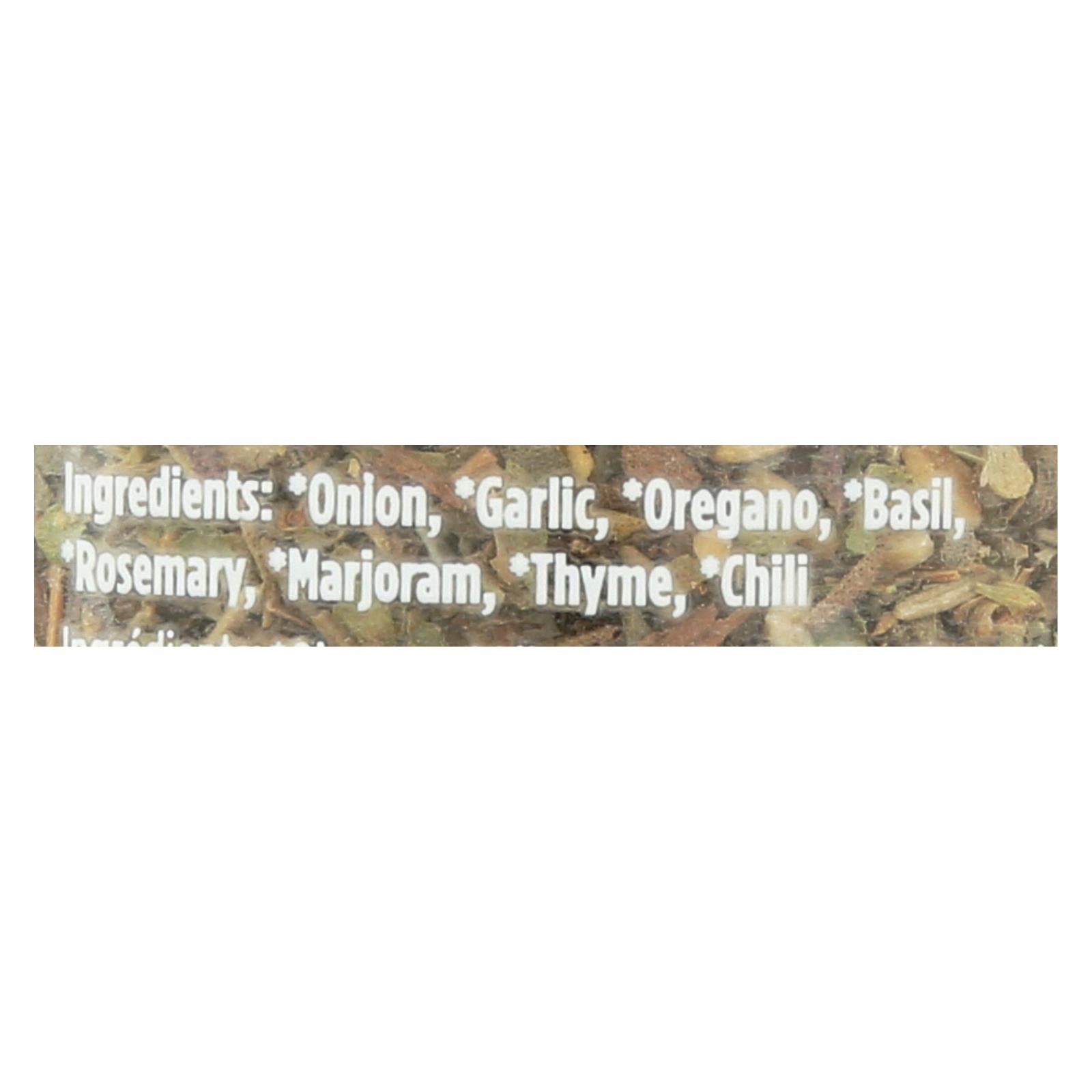 Spicely Organics - Organic Italian Seasoning - Case of 3 - 0.5 Ounce.