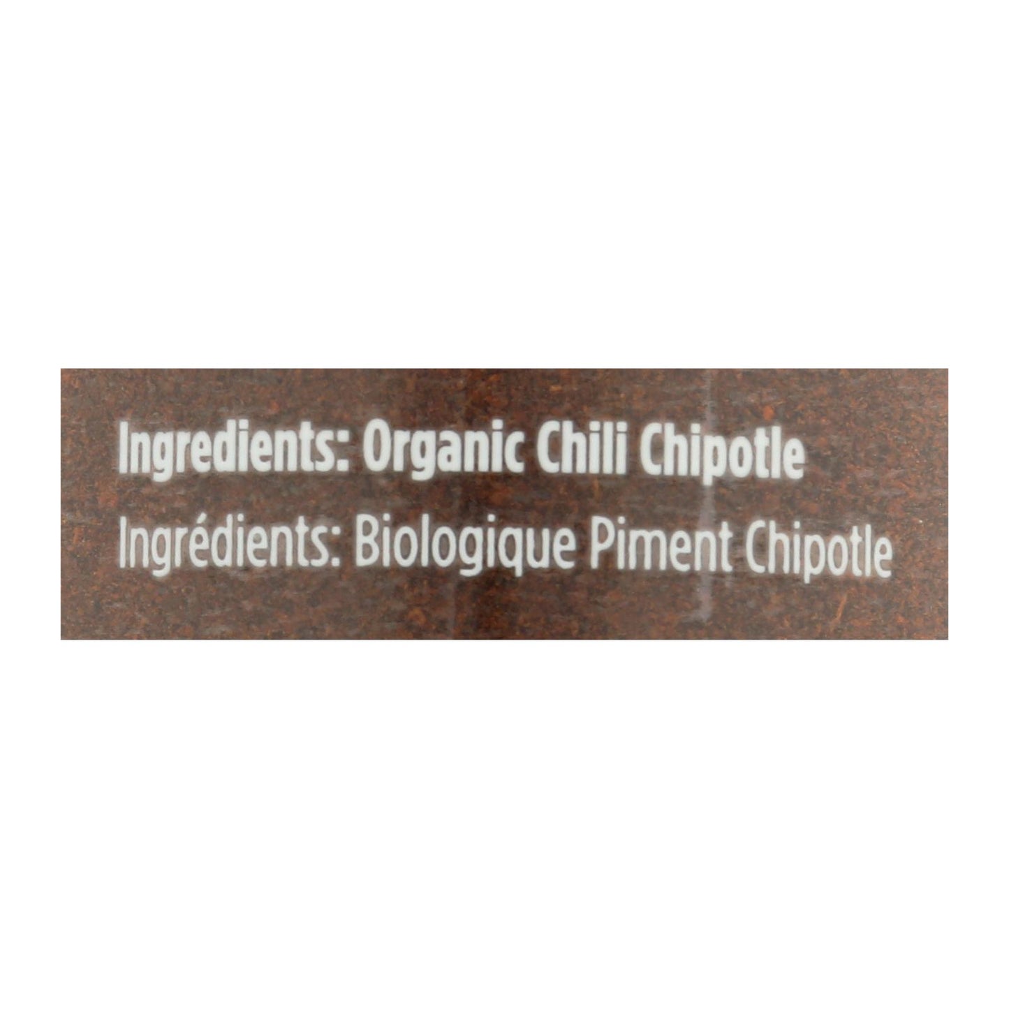 Spicely Organics - Organic Chili Chipotle - Ground - Case of 3 - 1.7 Ounce.