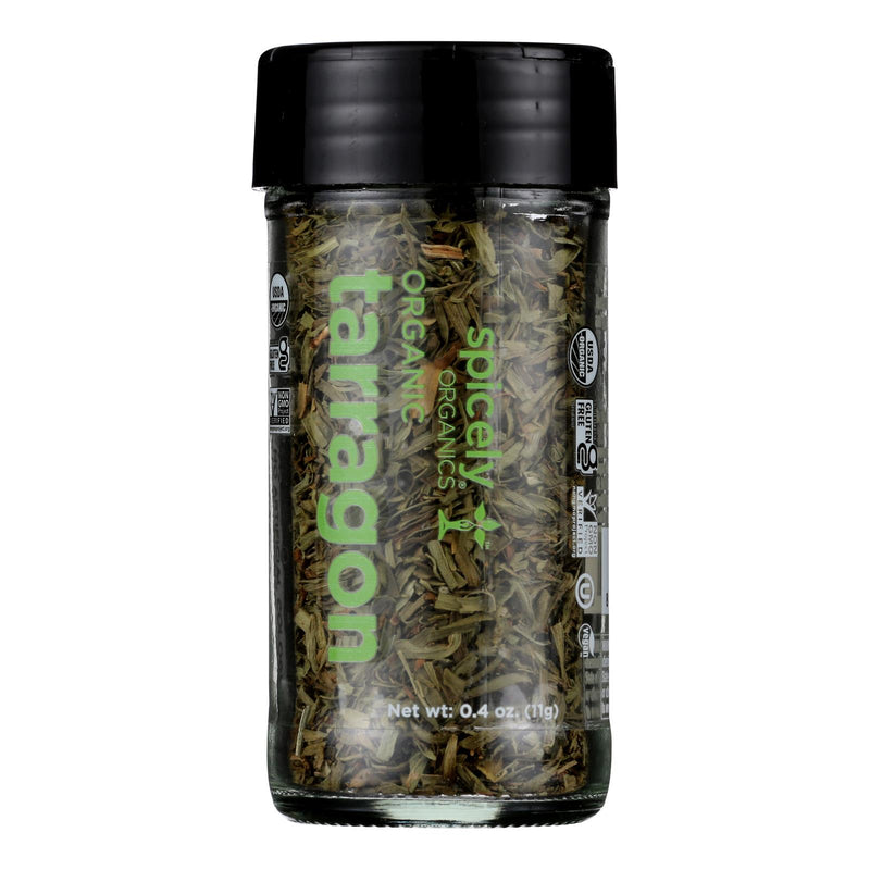 Spicely Organics - Organic Tarragon - Case of 3 - 0.4 Ounce.