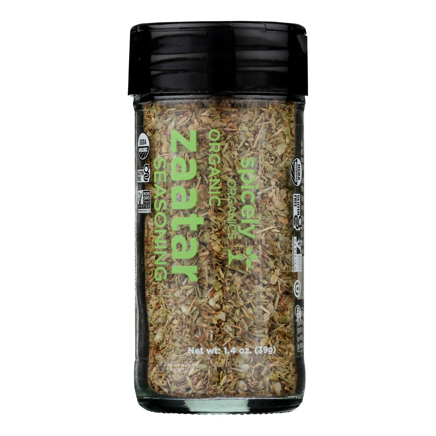 Spicely Organics - Organic Zaatar Seasoning - Case of 3 - 1.4 Ounce.