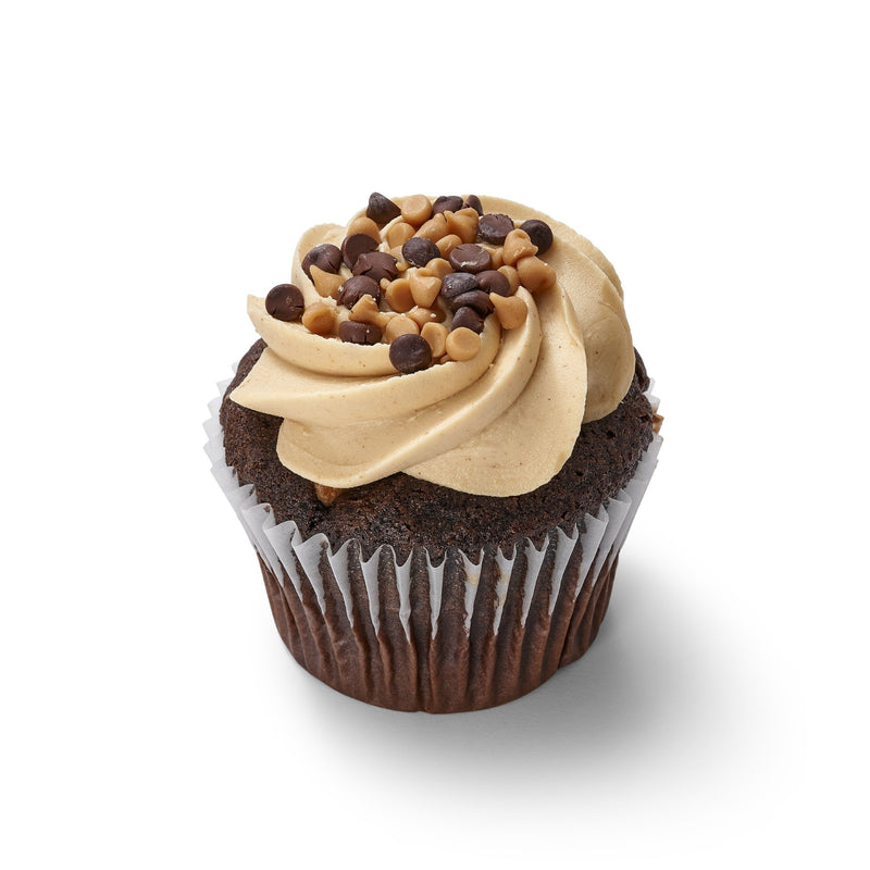 Sweet Sam's Chocolate Peanut Butter Cupcake 12 Each - 1 Per Case.