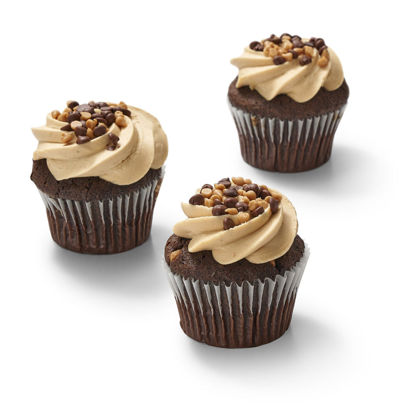 Sweet Sam's Chocolate Peanut Butter Cupcake 12 Each - 1 Per Case.