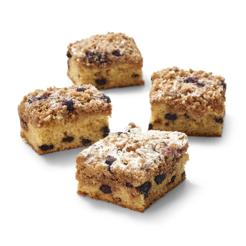 Cut Blueberry Crumb Cake 1 Each - 1 Per Case.