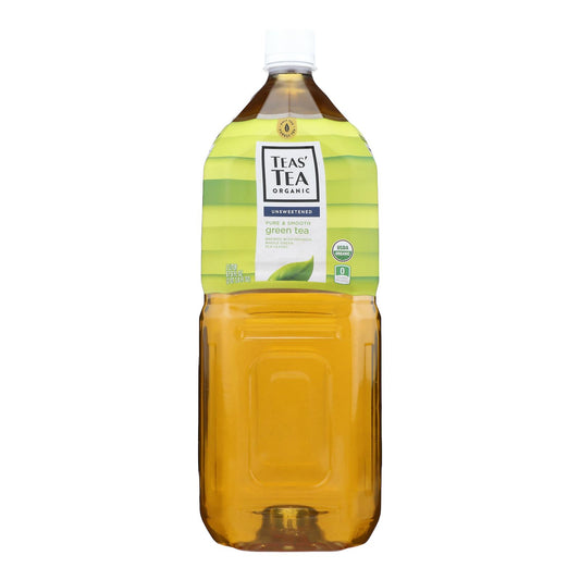 Teas' Tea Unsweetened Pure Green Tea  - Case of 6 - 67.6 Fluid Ounce